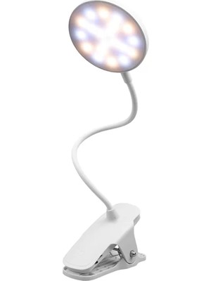 Prativas BL-1213 Usb'li Dokunmatik Düğmeli Üç Modlu Beyaz Işık Masa Lambası