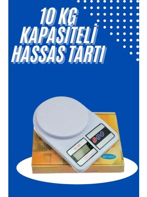 Fiberliz Yeni Nesil Taşınabilir Dijital Hassas Mutfak Tartısı Mutfak Terazisi Hassas Ölçüm 10 kg