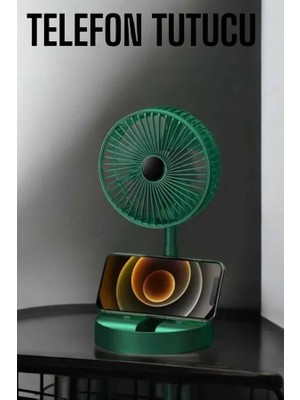 Fiberliz Masaüstü Taşınabilir Mini Soğutucu Vantilatör
