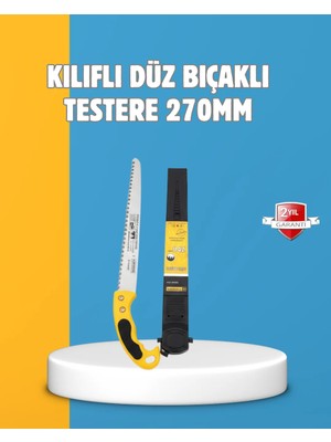 Akinco Düz Bıçaklı Budama Testeresi Kılıflı Güvenli Tasarım