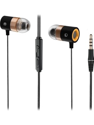 Prativas Lecoo EH103 3.5 mm Jacklı Kablolu Kulak Içi Mikrofonlu Kulaklık