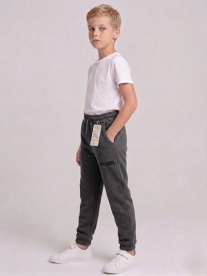 Minik Motion Erkek Cepli Spor Eşofman Altı - Günlük Kullanım Lastikli Paça Jogger Kesim