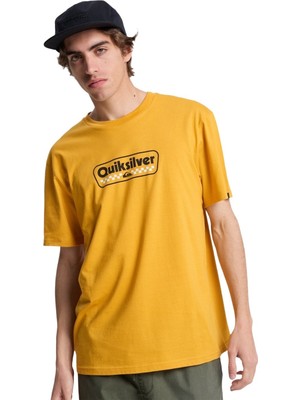 Belirtilmemiş Quiksilver Ev Starting Gri Erkek Turuncu Tişört