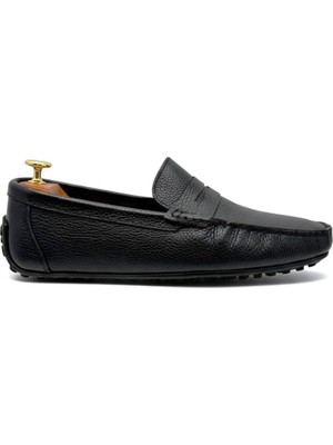By Barretti Koyu Vizon Süet Rok Düz Loafer