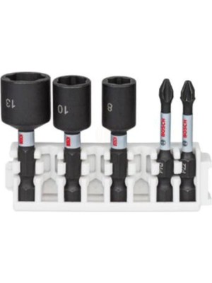 Bosch 5'li Lokma ve Uç Seti, 8/10/13 Mm, Ph2/pz2, 50 mm
