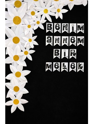 Promisebackdrop2 Anneler Günü Kutlu Olsun,canım Annem Okul Etkinlik Kumaş Fon 150X 200 cm