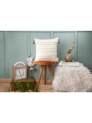 Vivense Dfn Home Story Kırlent, Krem, 43X43