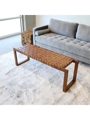 Vivense Napolyon Ahşap Bench, Kahve