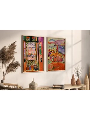 Vivense Pıerre Auguste Ikili Çerçeveli Tablo