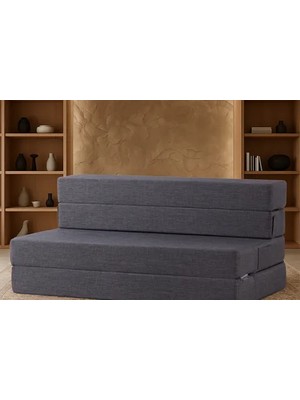 Vivense Valerıa Katlanır Yataklı Ikili Koltuk, Gri