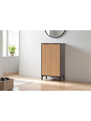 Vivense Neva Ayakkabılık, 2 Kapaklı 4 Raflı