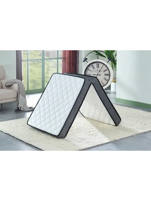Vivense Ultra Deluxe Katlanır Yatak, Gri, 90X190