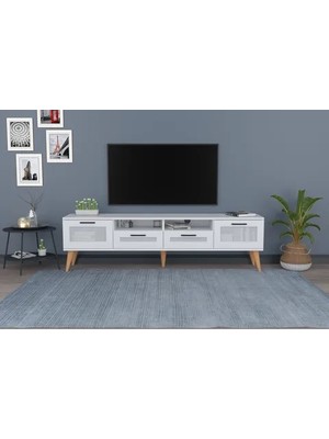 Vivense Avanos Tv Sehpası, Beyaz