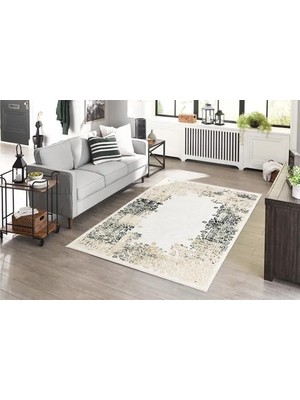 Vivense Ethnıc Dokuma Makıne Halısı, Lacivert, 160X245, 1922NVY