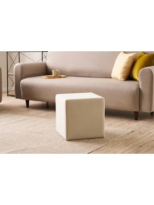 Vivense Asos Puf Arz, Krem