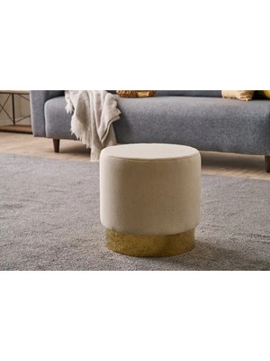 Vivense Bodrum Puf Arz, Krem