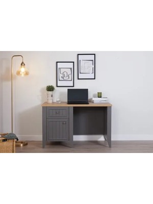 Vivense Lora Çalışma Masası, Gri