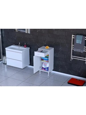 Vivense Modilayn Emir Çok Amaçlı Dolap, 2 Bölmeli, 40X88X32,5