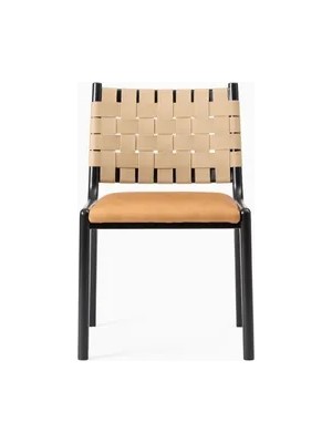 Vivense Napolyon Una Deri Yemek Sandalyesi