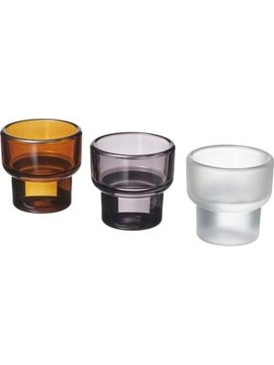 IKEA Ladusvala Çok Renkli Tealight Mumluk