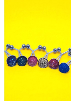 Katilus Eşarp Şal Klipsi 6 Adet Klips Kadın Tesettür Aksesuar Iğne