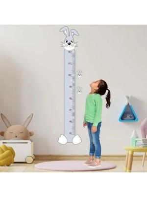 Esranın Dünyası Tavşan Figürlü Eğlenceli Boy Ölçüm Cetveli