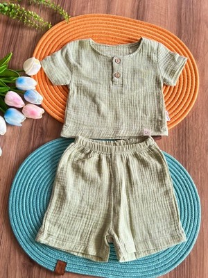 Saye Kids Müslin Bebek Takım