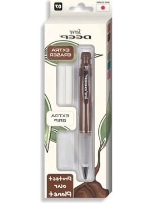 Esranın Dünyası Kahverengi 0,7 mm Kalem ve Silgi Yedekli Set