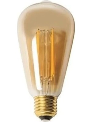 Esranın Dünyası 4W Enerji Tasarruflu Rustik LED Ampul, Gün Işığı (3 Adet)