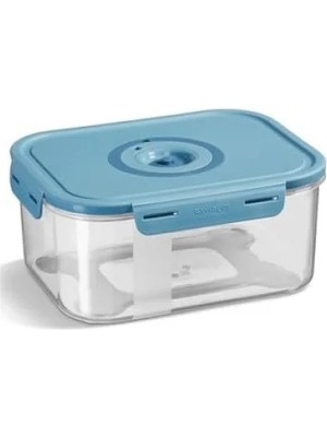 Esranın Dünyası Vakumlu Gıda Saklama Kabı | 2500 ml Kapasite | Tarih Göstergeli