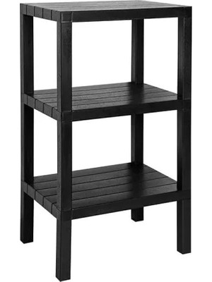 Esranın Dünyası 3 Katlı Köşe Rafı - Yer Tasarruflu Organizer (38X29X74 Cm)