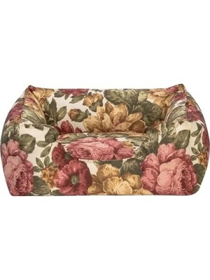 Esranın Dünyası Gül Desenli Kedi ve Köpek Yatağı – 50X60 cm