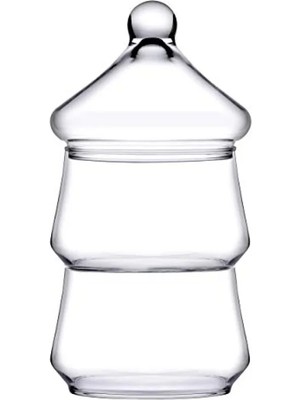 Esranın Dünyası Kapaklı Istiflenebilir Soda Camı Kase Seti