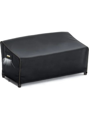 Esranın Dünyası Su Geçirmez Çift Kişilik Koltuk Örtüsü, 215-90-90CM - Siyah