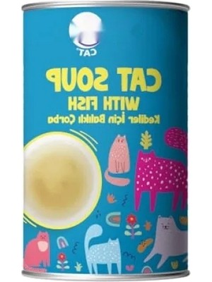 Esranın Dünyası Iştah Açıcı Balıklı Kedi Çorbası 135 ml (12'li Paket)