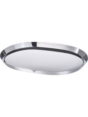 IKEA Praktand Paslanmaz Çelik Mum Tabağı
