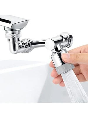 Esranın Dünyası 1080 Derece Dönebilen Krom Musluk Uzatma Aparatı