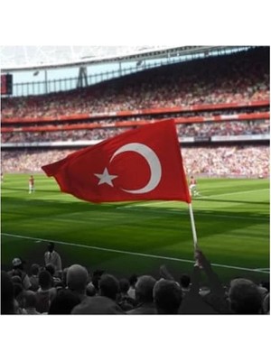 Esranın Dünyası Çift Taraflı Türk Bayrağı, 100X150 cm Ölçüler