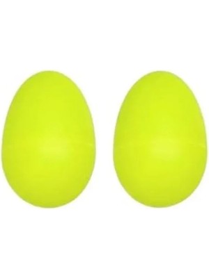 Esranın Dünyası Plastik Sarı Yumurta Marakas Müzikal Set (2 Adet)