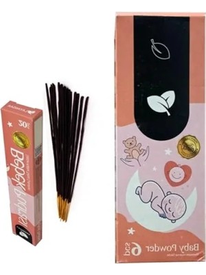 Esranın Dünyası Bebek Pudrası Kokulu 20 Adet Çubuk Tütsü Seti