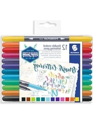 Esranın Dünyası Çift Uçlu Keçeli Kalem Seti - 12'li