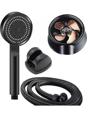 Esranın Dünyası 5 Fonksiyonlu Duş Başlığı - Turbo Pervaneli, 150 cm Hortum ile