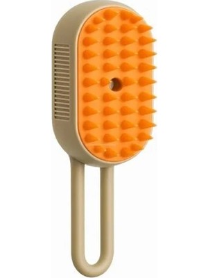 Esranın Dünyası Buharlı Kedi Fırçası - 3'ü 1 Arada Tüy Temizleyici, Masaj ve Tırmık