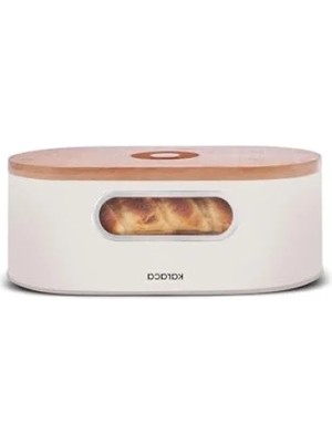 Esranın Dünyası 2in1 Ekmek Kutusu ve Kesme Tahtası, Çelik ve Bambu