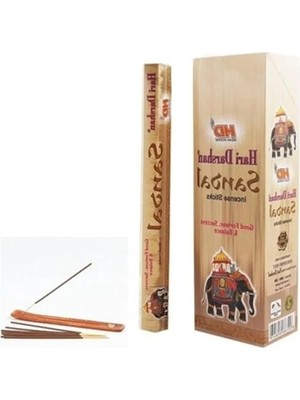 Esranın Dünyası Sandal Ağaç Kokusu Tütsü Seti - 20 Adet ve Kayık Tütsülük Hediye