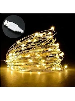 Esranın Dünyası USB Girişli 10 Metre Peri LED Işık