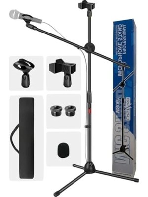 Esranın Dünyası Akrobat Mikrofon Standı, Çanta ve Sünger Tutacak Dahil