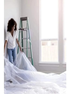 Esranın Dünyası Koruyucu Naylon Örtü - Boya ve Badana Için, Dayanıklı, 20 M²