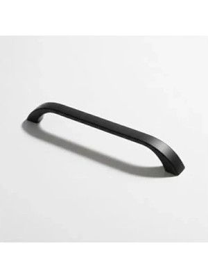 Esranın Dünyası Modern Siyah Metal Mutfak Dolap Kulpları - 160 mm Çekmece Kapak Kulbu
