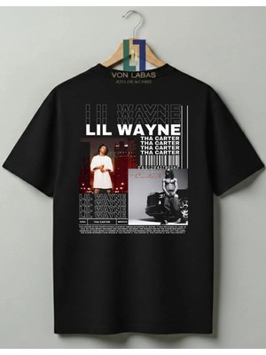Von Labas Hip-Hop Kültürünün Efsanesi , ''goat'' Lil Wayne Tasarımlı Unisex %100 Pamuklu T-Shirt